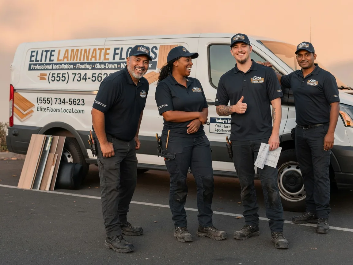 Laminate flooring installation company in Garciasville, TX